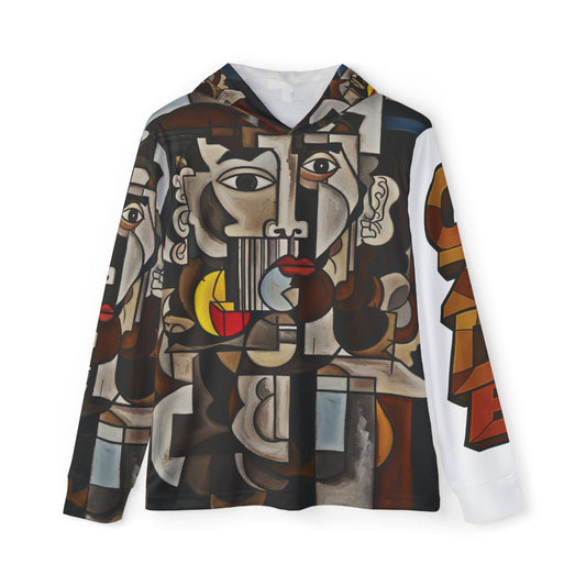 Abstract Art Hoodie - TikTok Famous Streetwear | Artistic Face Design Trending Now