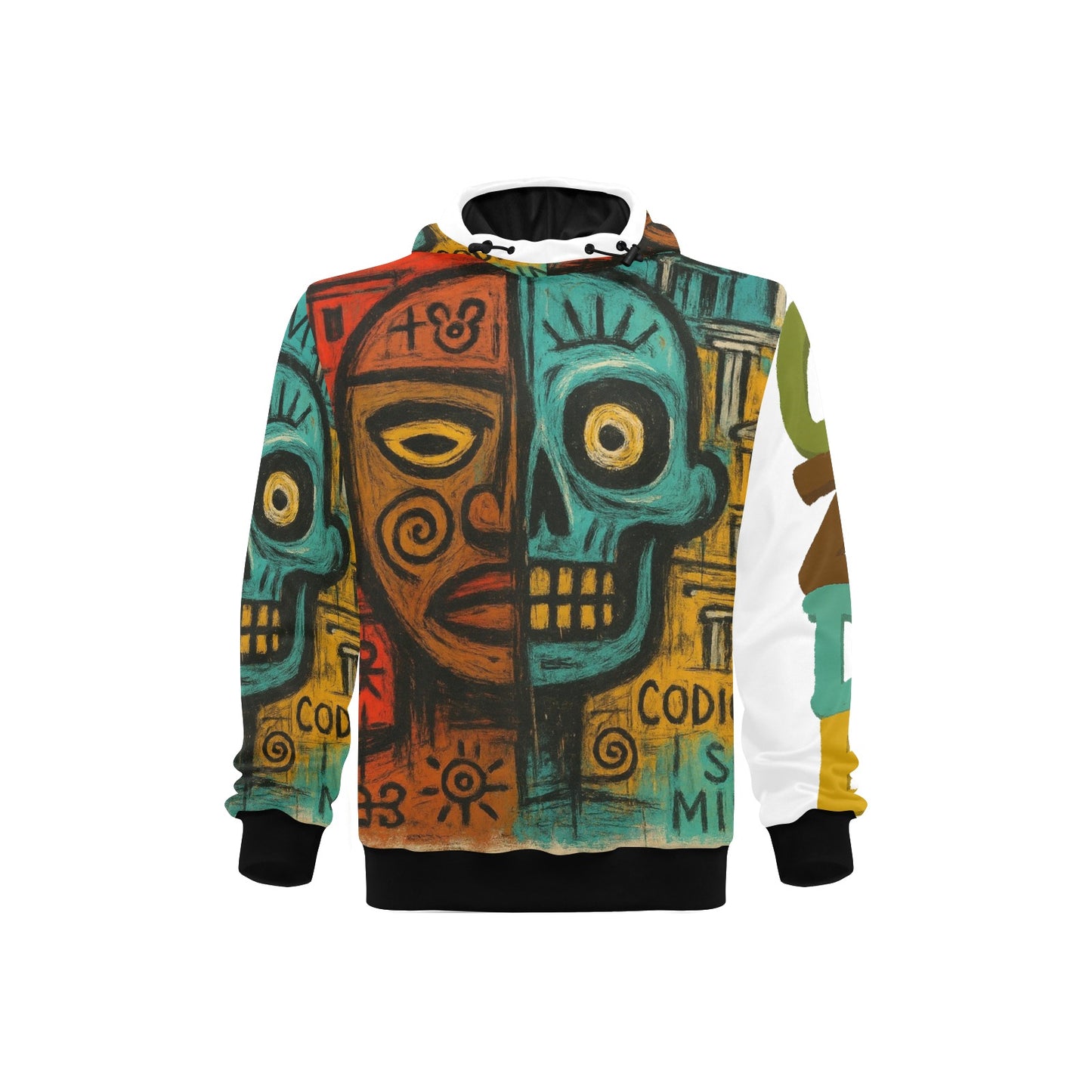 CZDE Urban Graffiti Hoodie - Street Art Design | Unisex Streetwear