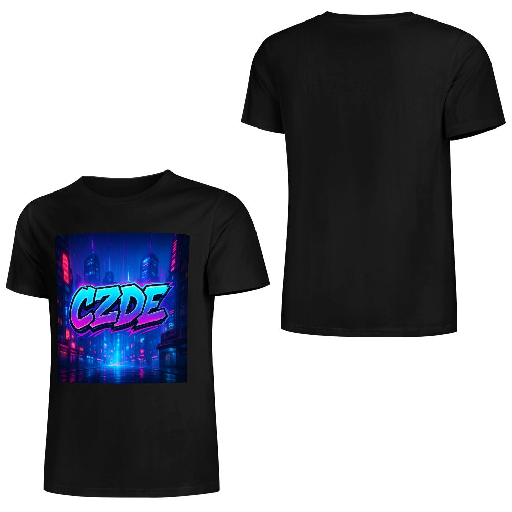 Y2K Cyber City Tee – Neon Streetwear Drop | Cyberpunk Graphic Tee