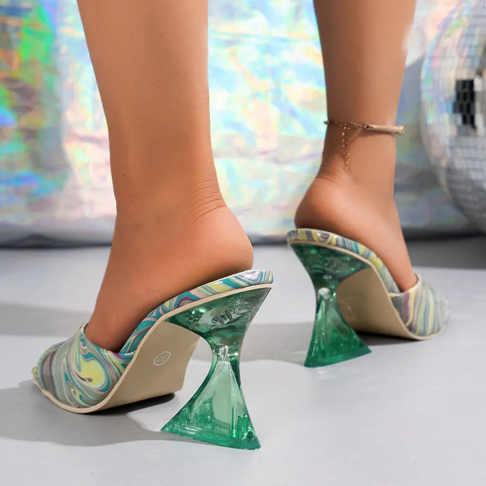 CZDE Marble Pop Sandals – For the Girls Who Set the Vibe, Not Follow It