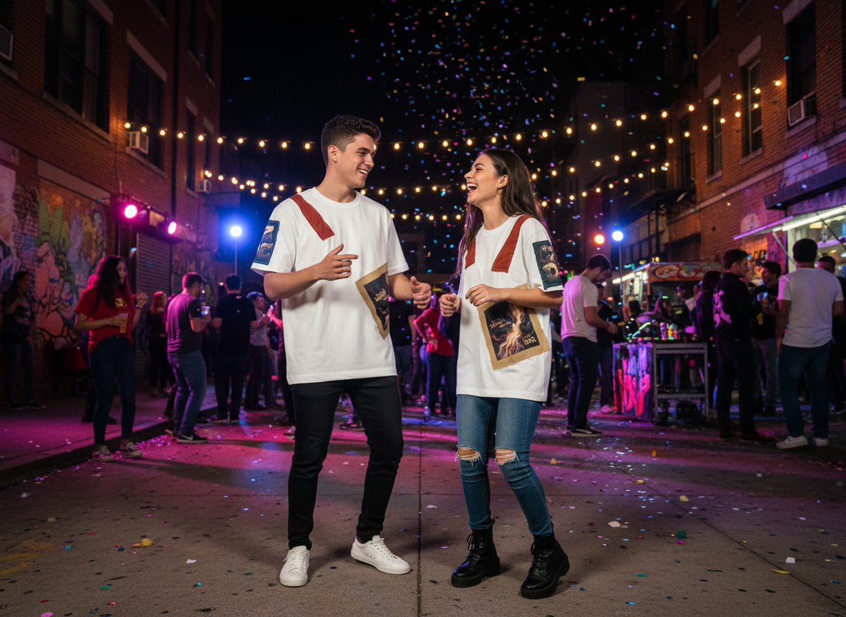 CZDE Persevere Until the End – Handmade Patch Streetwear T-Shirt