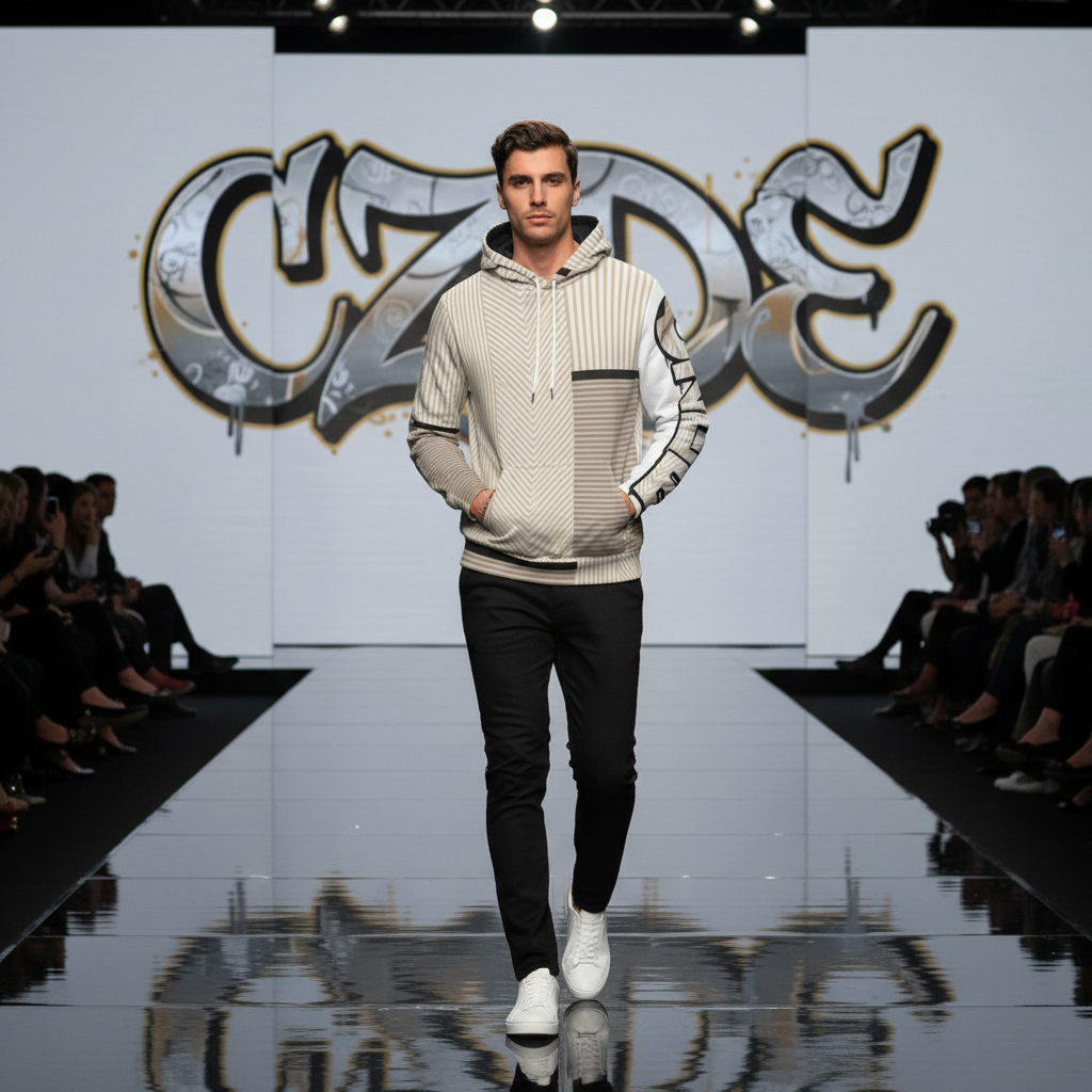 Pullover Hoodie CZDE Branding | Premium Thicken Fleece Streetwear