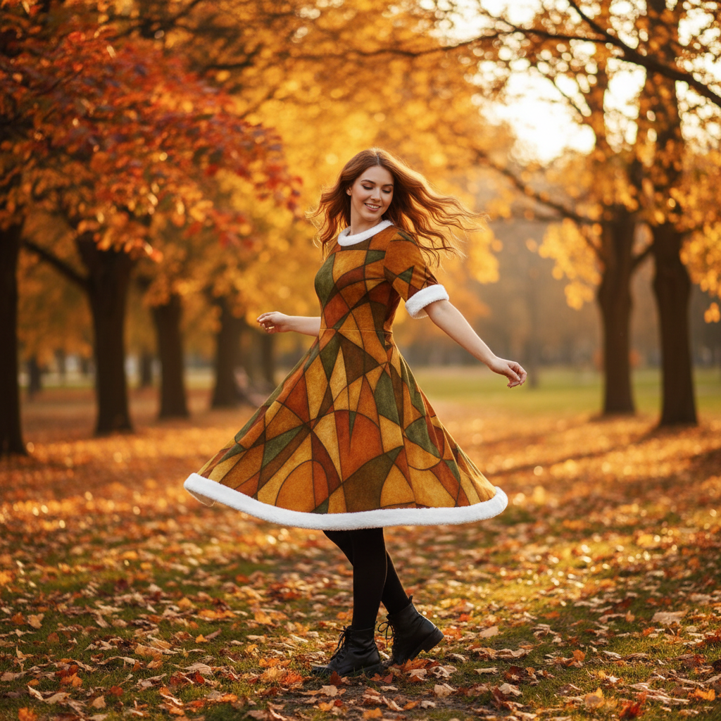 Autumn Park Lifestyle Mockup