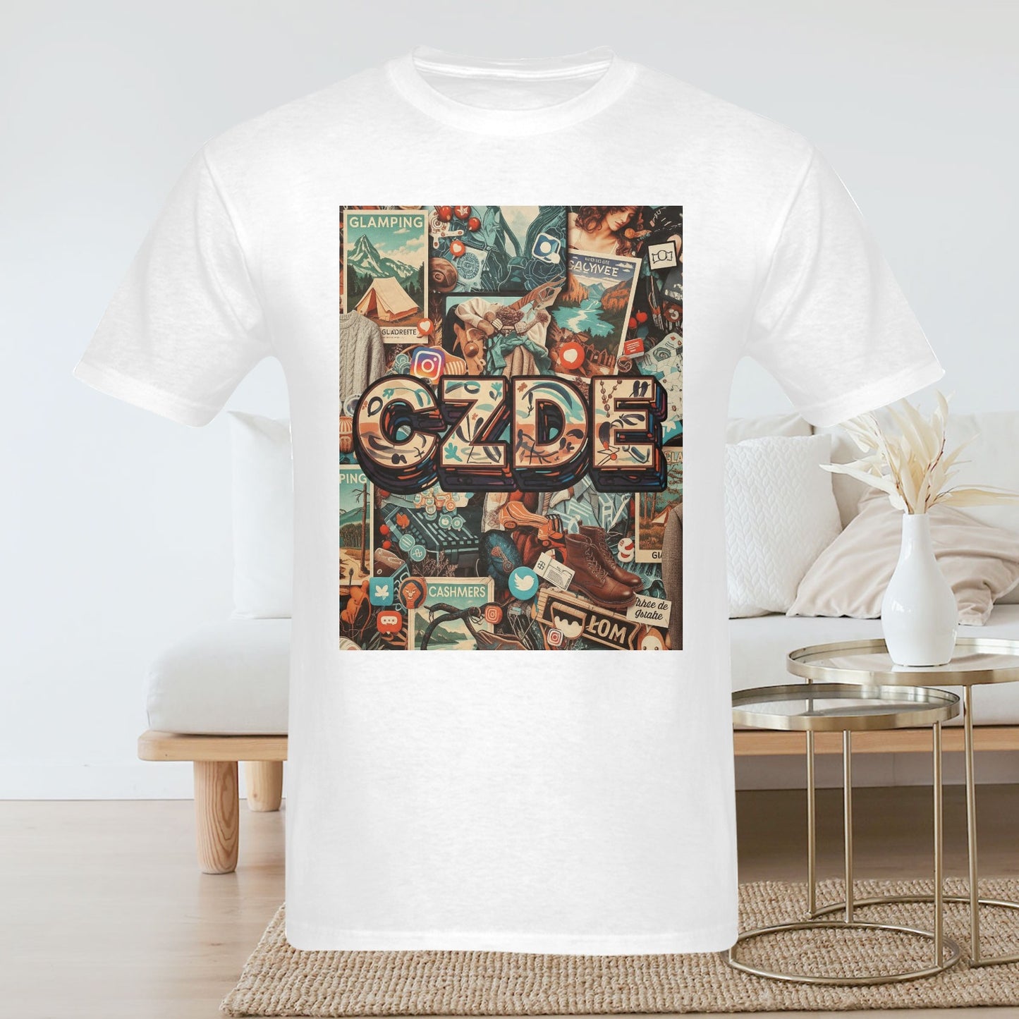 "Wander & Create" CZDE Graphic Tee
