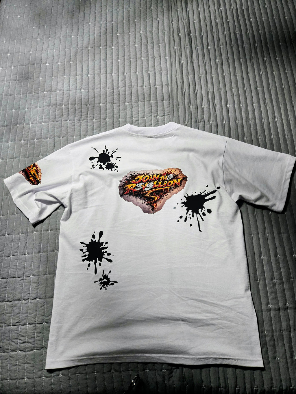 CZDE Angel vs Demon Oversized Tee – Join the Rebellion