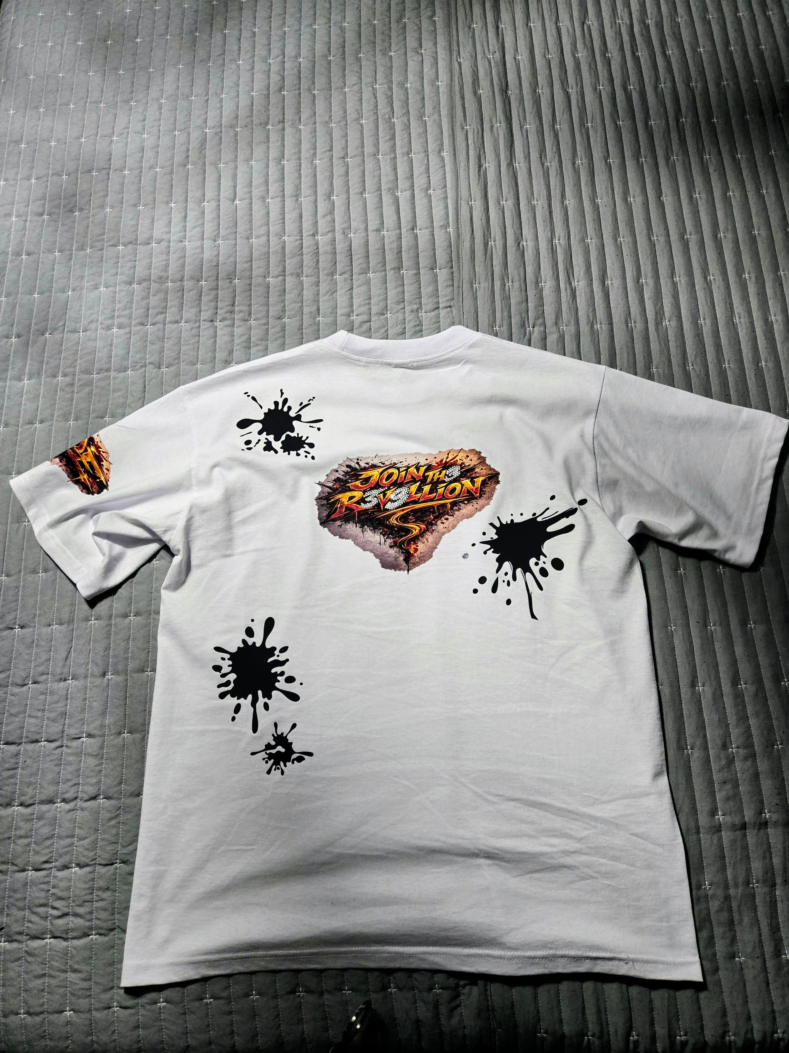 CZDE Angel vs Demon Oversized Tee – Join the Rebellion