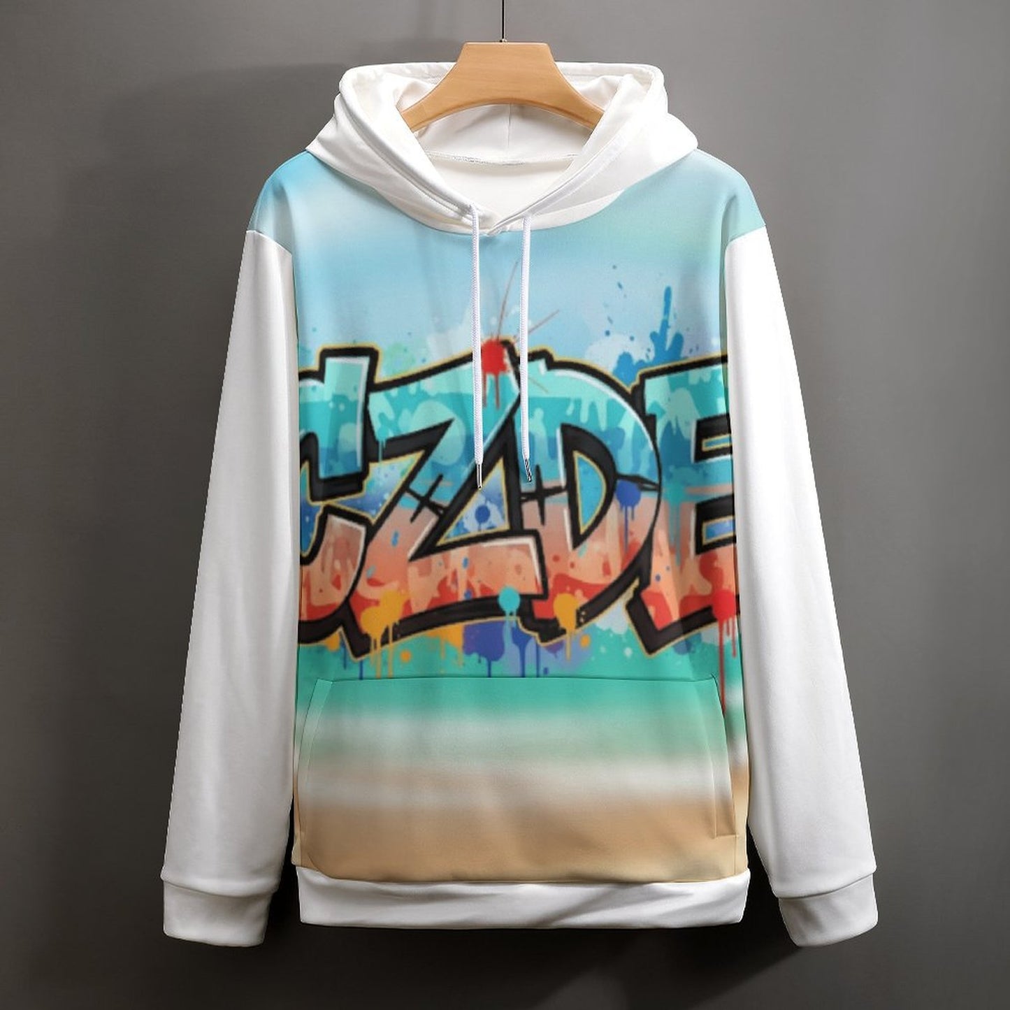 Graffiti Sunset CZDE Hoodie – For Vibes That Don’t Go Unnoticed