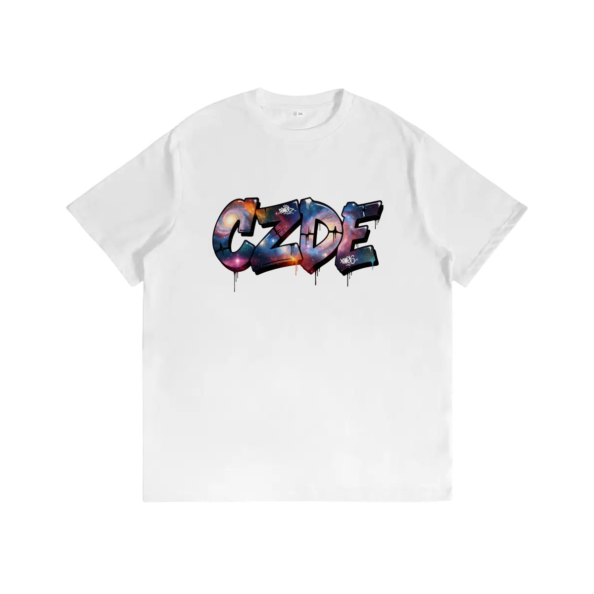 CZDE Galaxy Graffiti Unisex T-Shirt