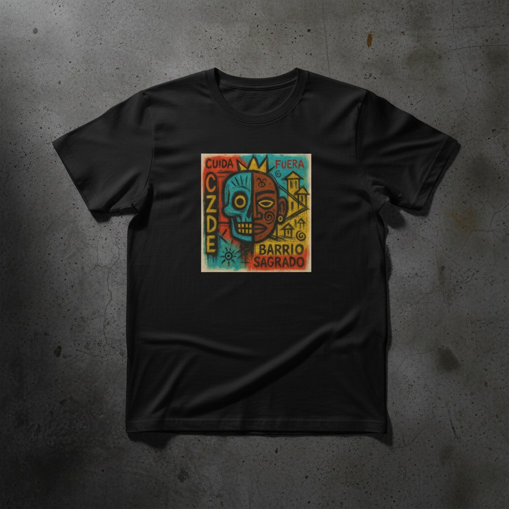 CZDE Barrio Sagrado Flat Lay