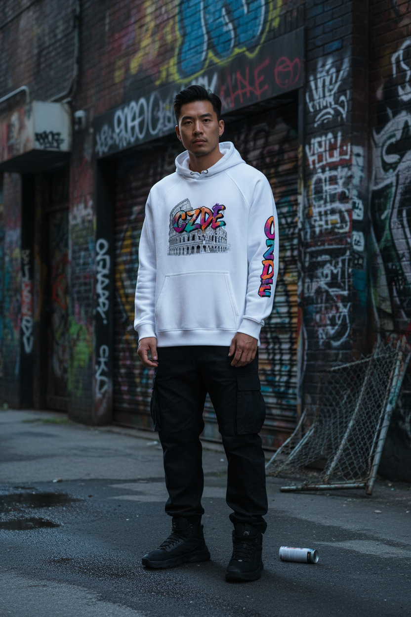 CZDE Colosseum Hoodie Male