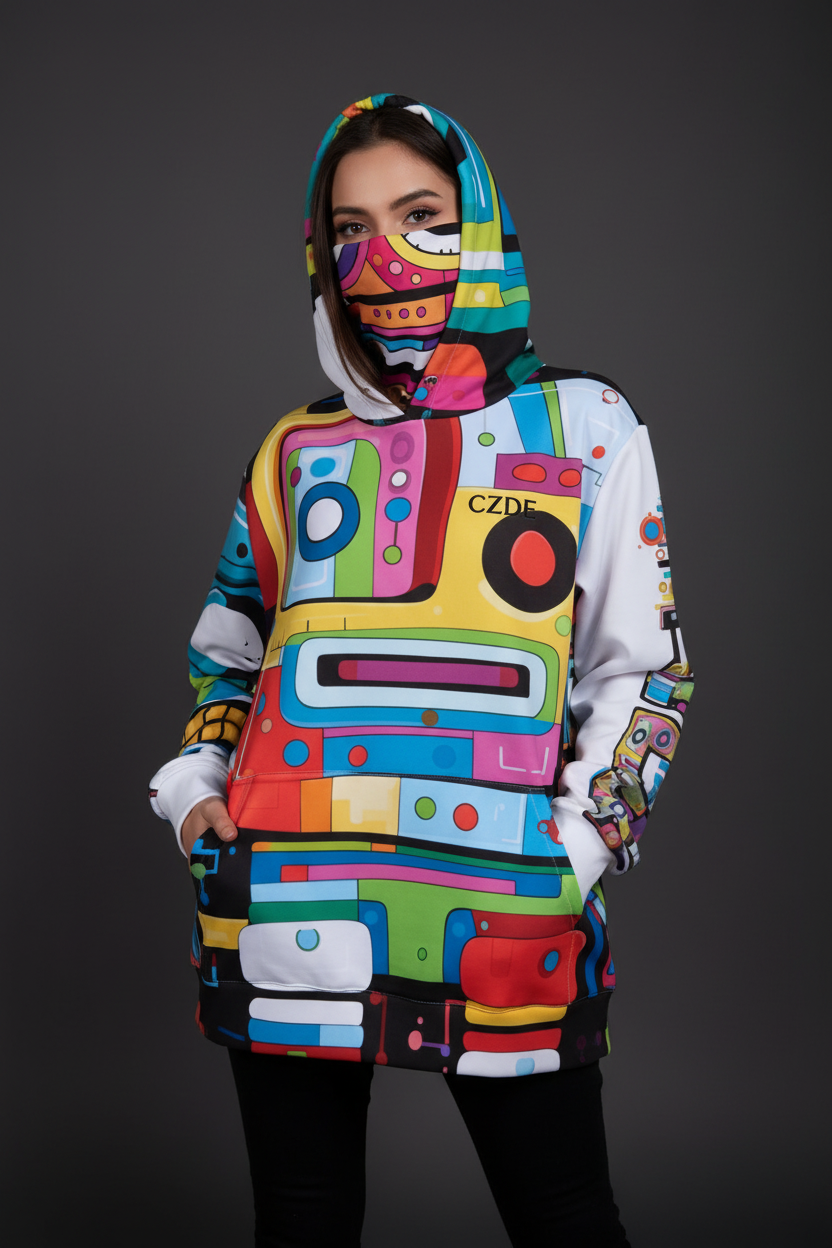 CZDE Geometric Masked Female