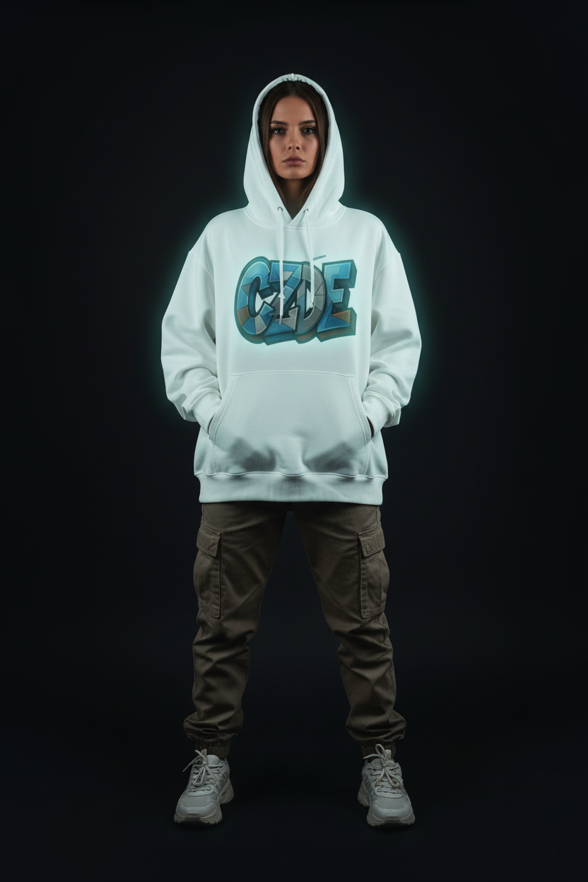 CZDE Glow Hoodie Female