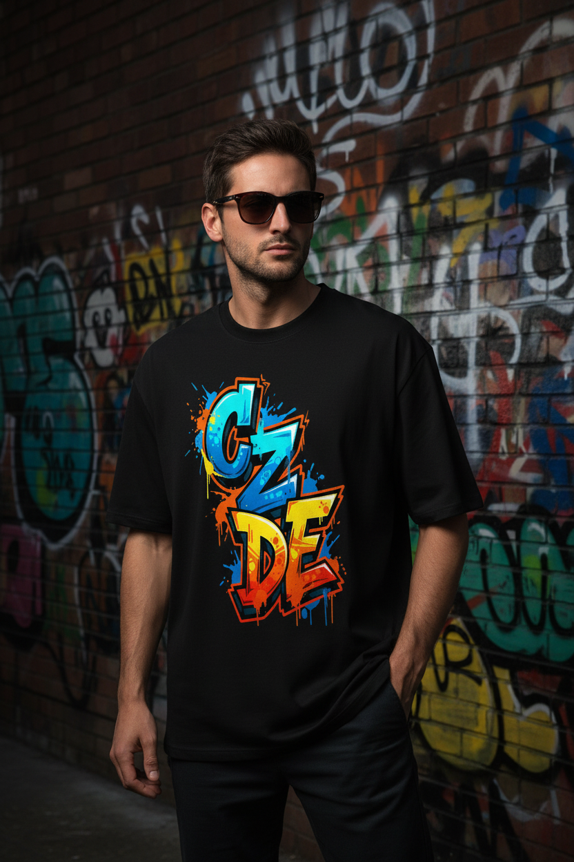 CZDE Graffiti Energy Black