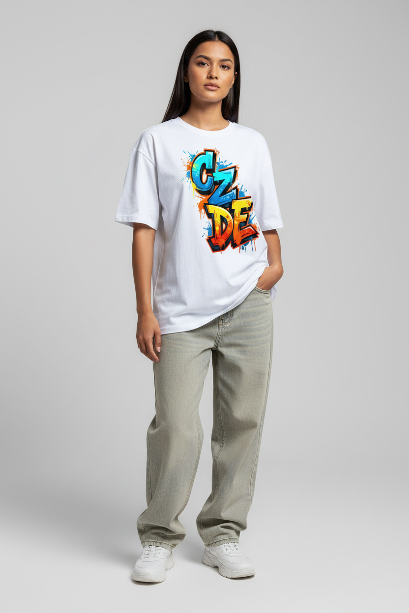 CZDE Graffiti Energy White