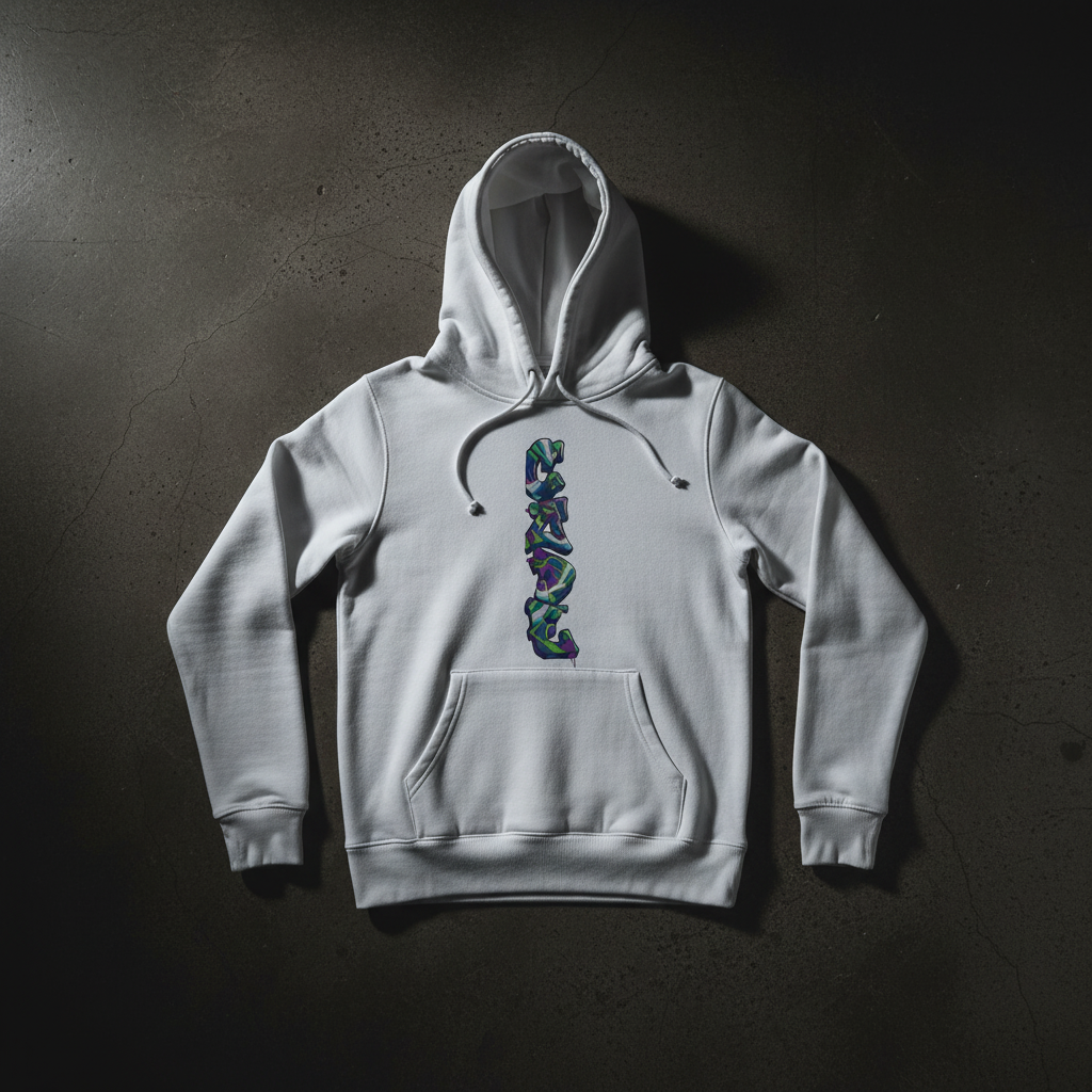 CZDE Vertical Graffiti Flat Lay