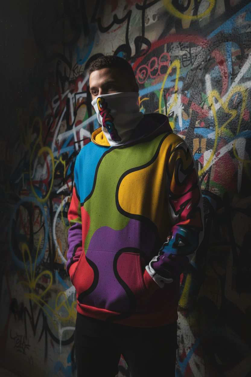 CZDE Wave Hoodie Male