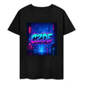 Y2K Cyber City Tee – Neon Streetwear Drop | Cyberpunk Graphic Tee