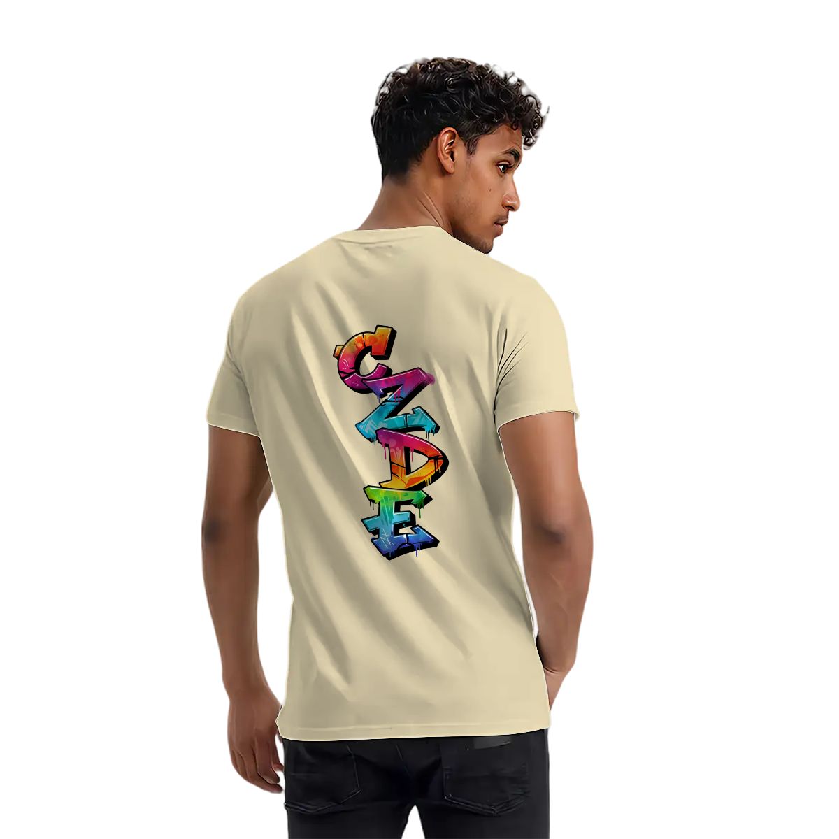 CZDE Old San Juan Street Graphic T-Shirt — Colorful Urban Vibe