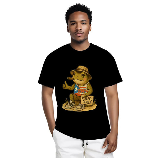 CZDE Coquí Street Graphic T-Shirt — Puerto Rican Urban Vibes