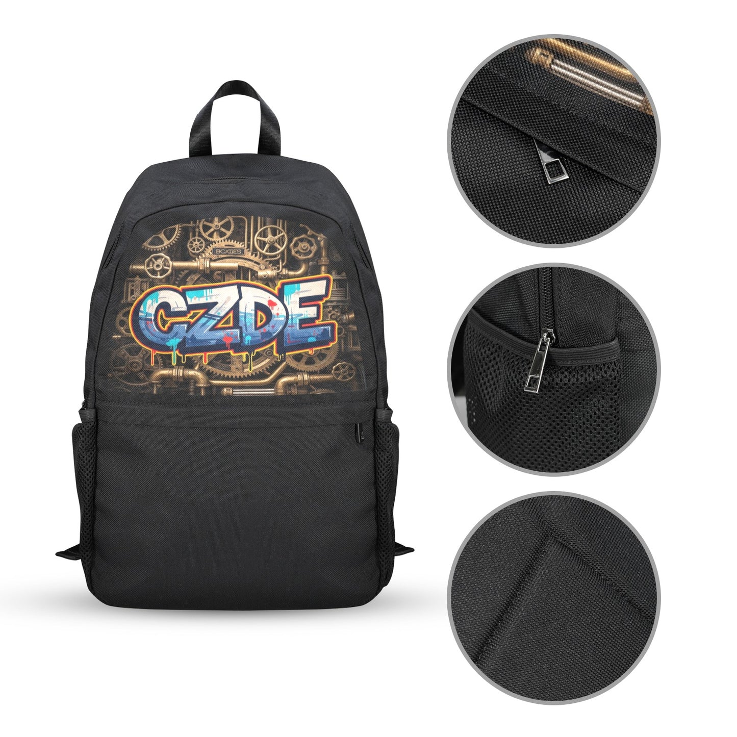 CZDE Urban Graffiti Backpack – Bold Streetwear Gear