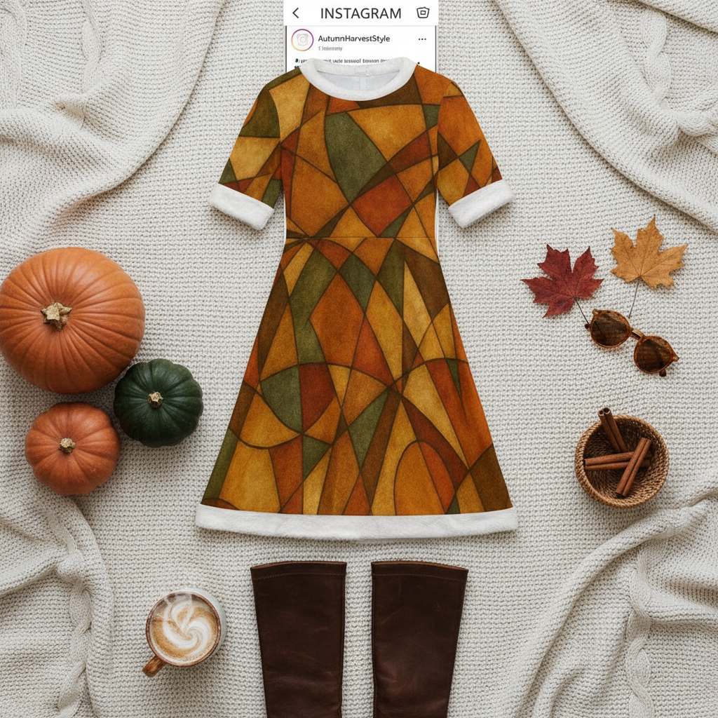 Fall Accessories Flat Lay