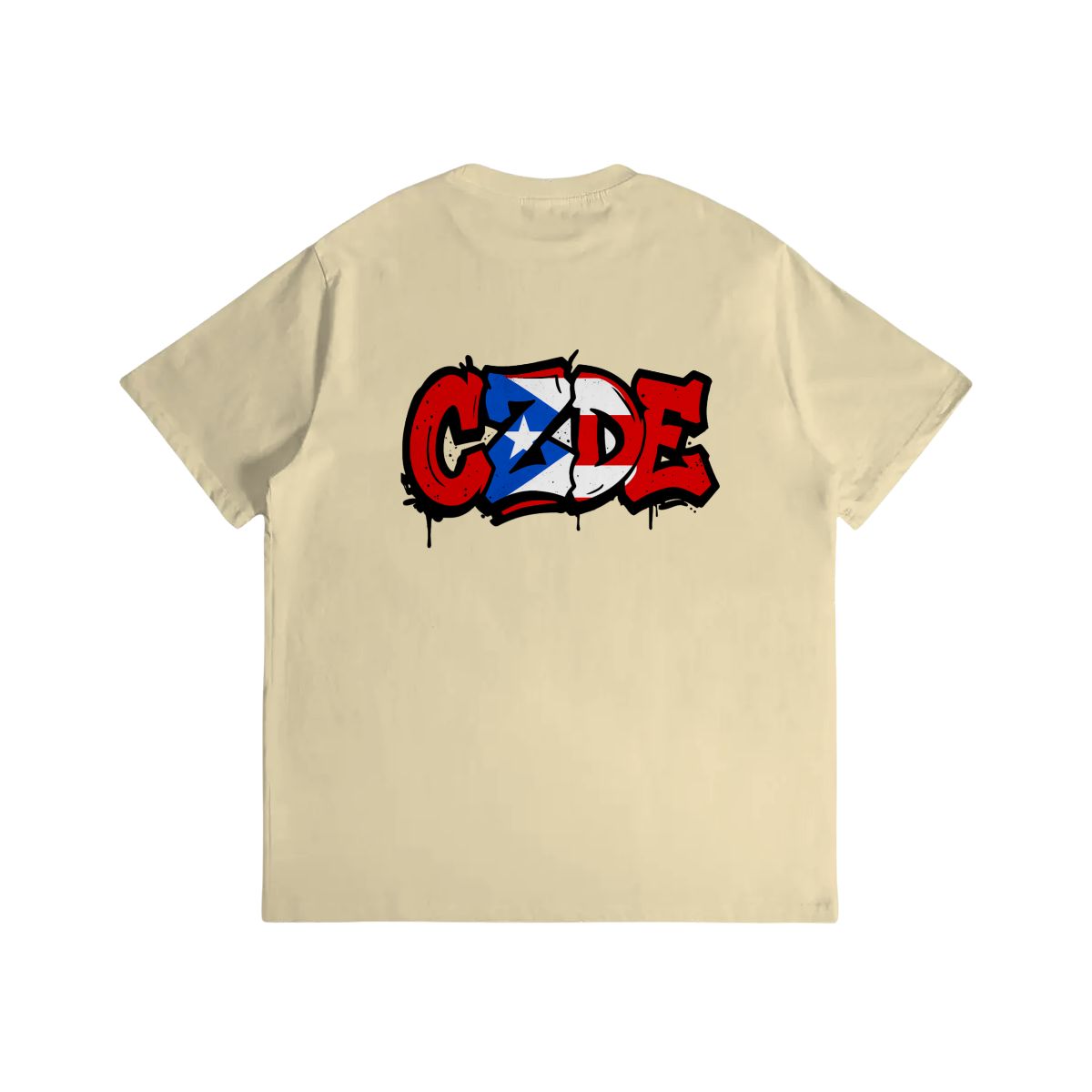 CZDE Coquí Street Graphic T-Shirt — Puerto Rican Urban Vibes