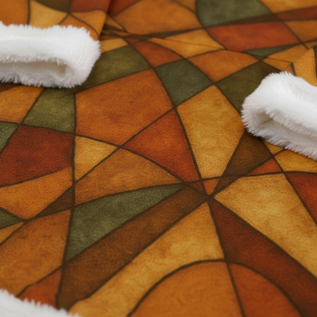 Geometric Pattern Detail Mockup