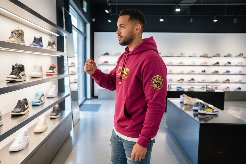 Hoodie Hombre Boutique Detalle