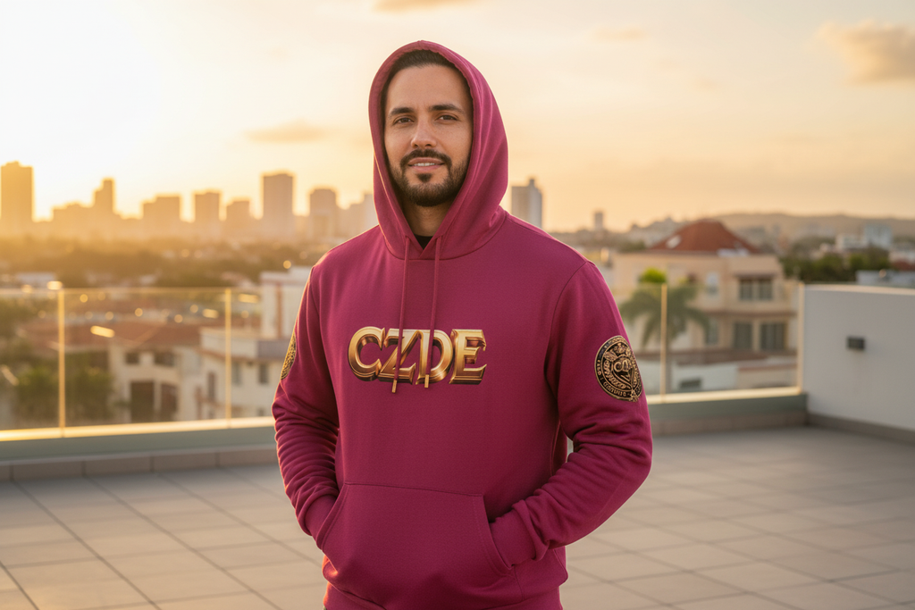 Hoodie Hombre Rooftop Frente