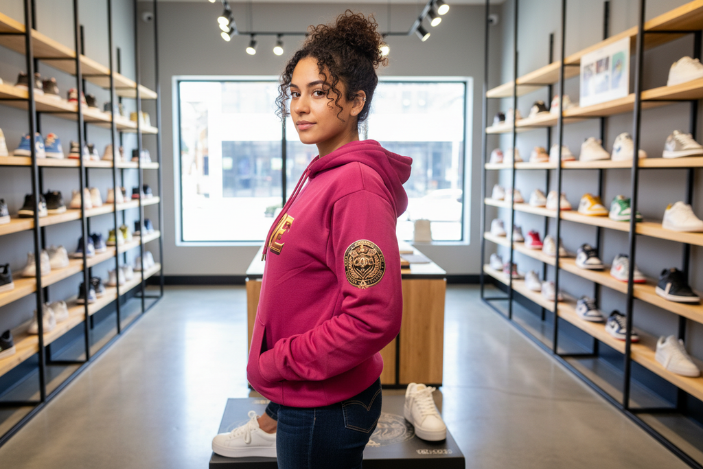 Hoodie Mujer Boutique Detalle