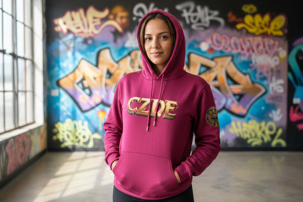 Hoodie Mujer Galería Frente