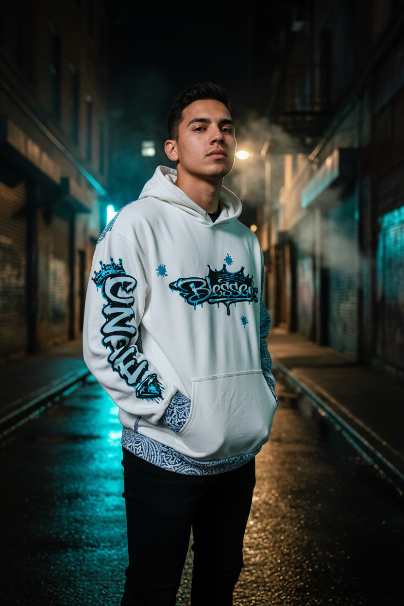 Mockup 1 - Male Urban Night