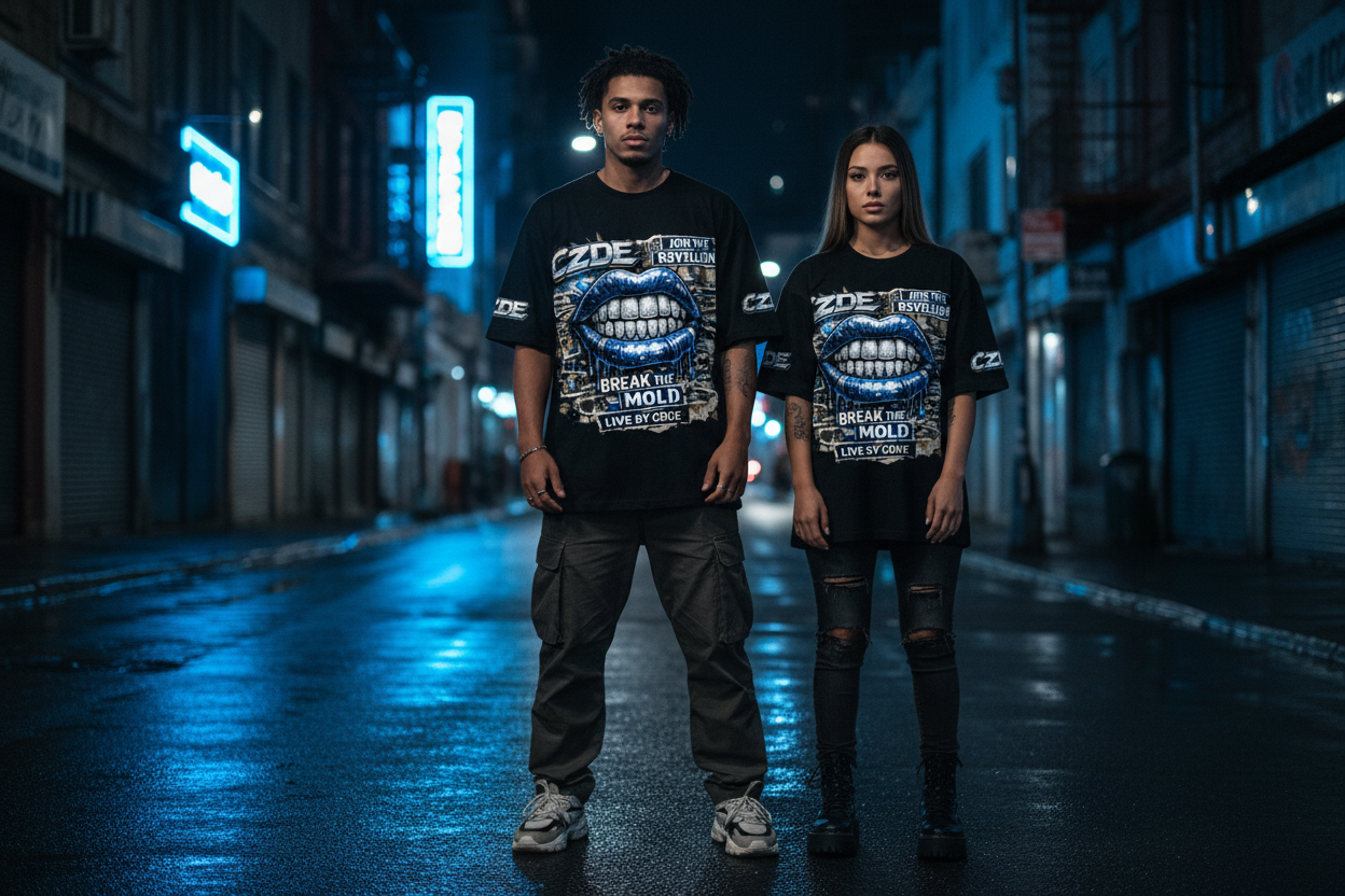 Mockup 5 – Duo Shot Neon Street