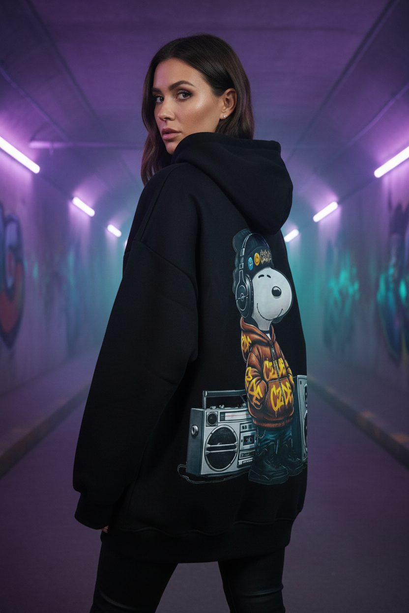 Mockup Chica Espalda - Snoopy CZDE Back