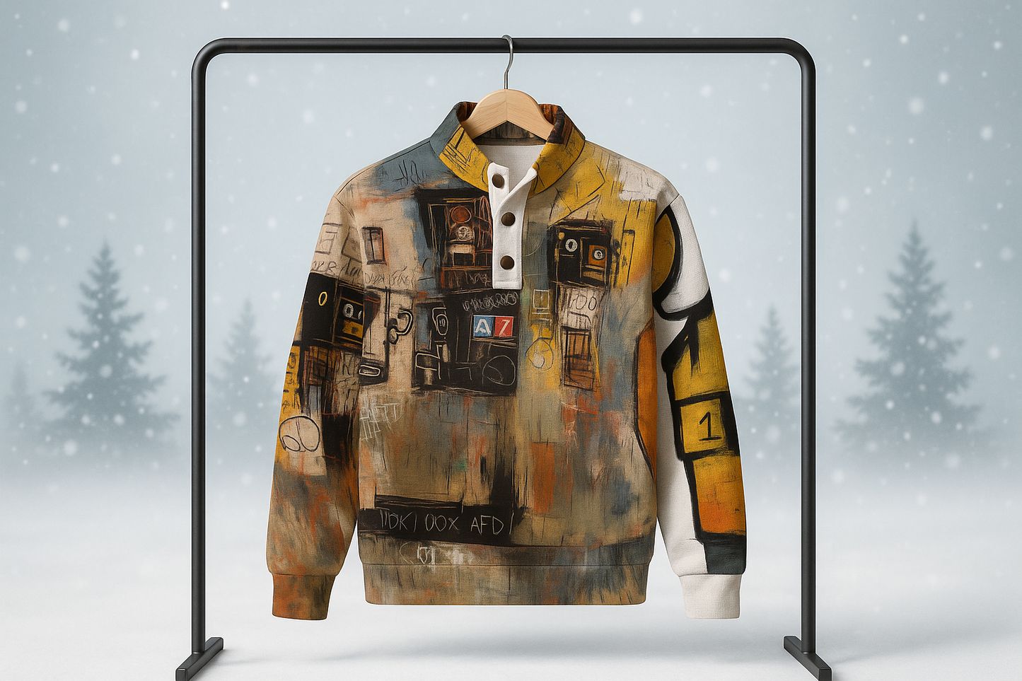 Mockup de invierno
