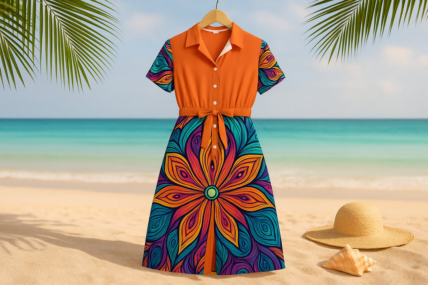 Mockup de verano