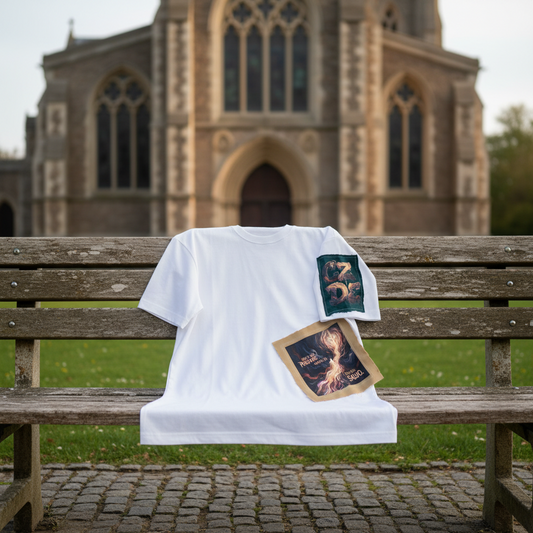 CZDE Persevere Until the End – Handmade Patch Streetwear T-Shirt