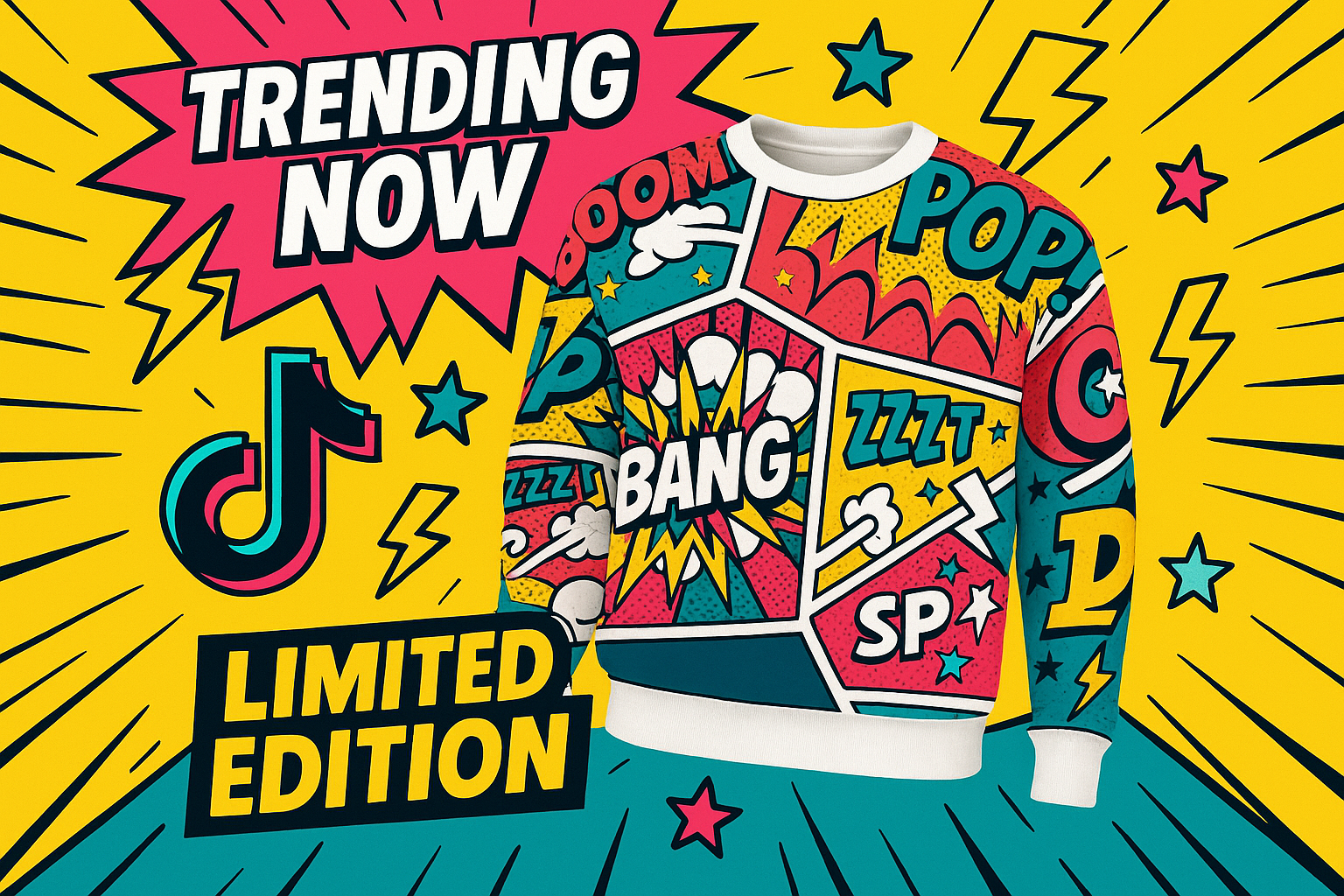 TikTok Promotional Banner