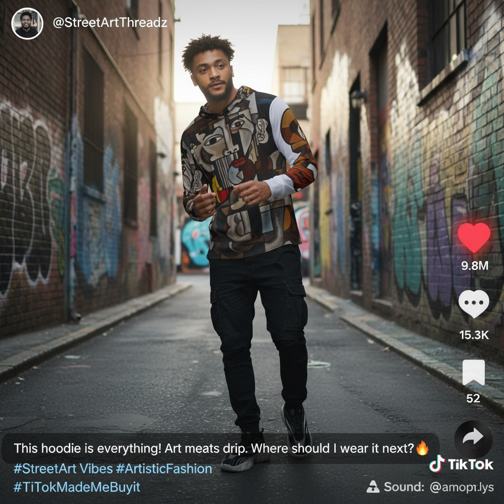 Viral TikTok Streetwear Mockup